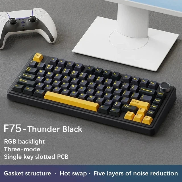 AULA F75 RGB Gaming Keyboard – Trådlös/Bluetooth