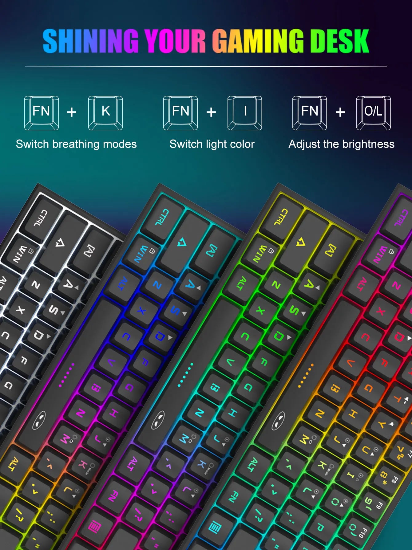 MageGee Mini 60% RGB Gamingtangentbord