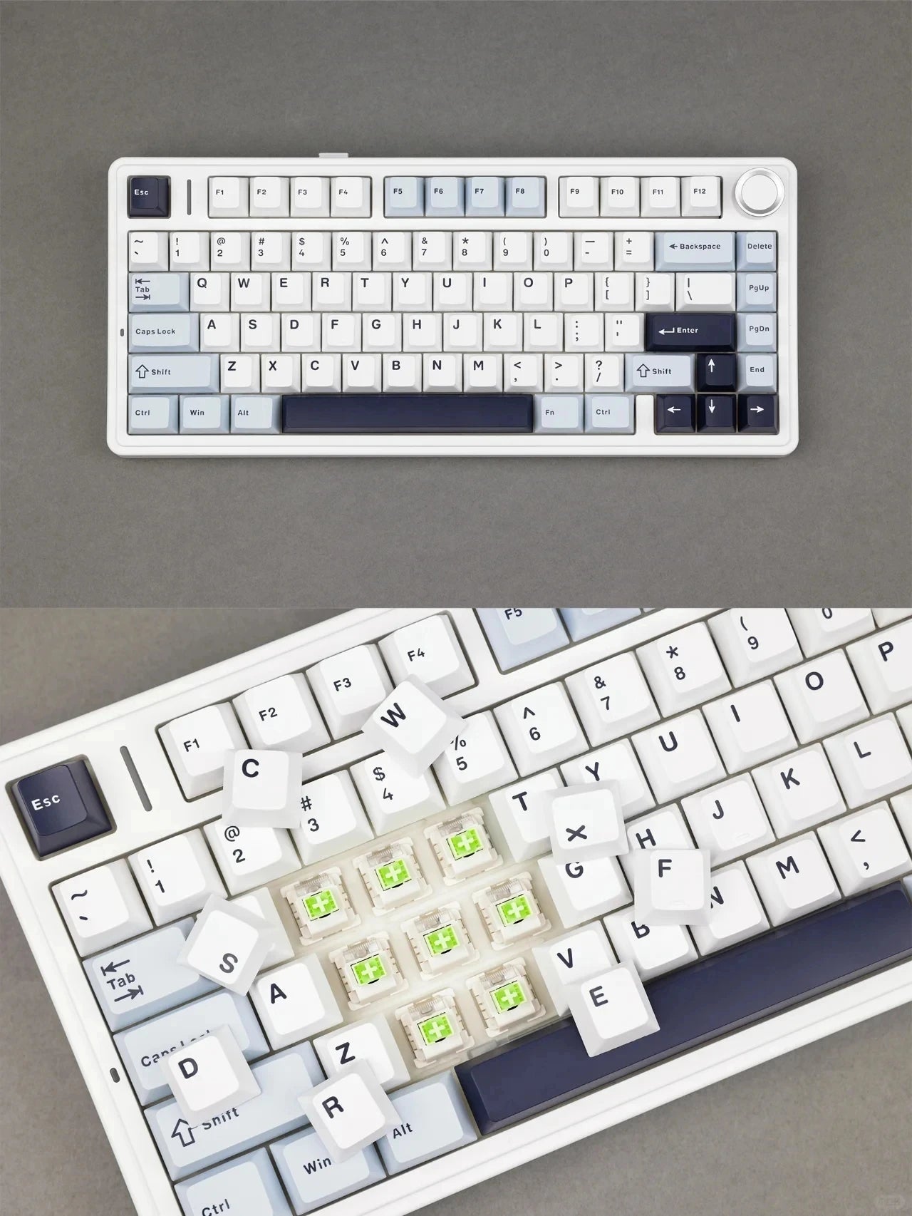 AULA F75 RGB Gaming Keyboard – Trådlös/Bluetooth