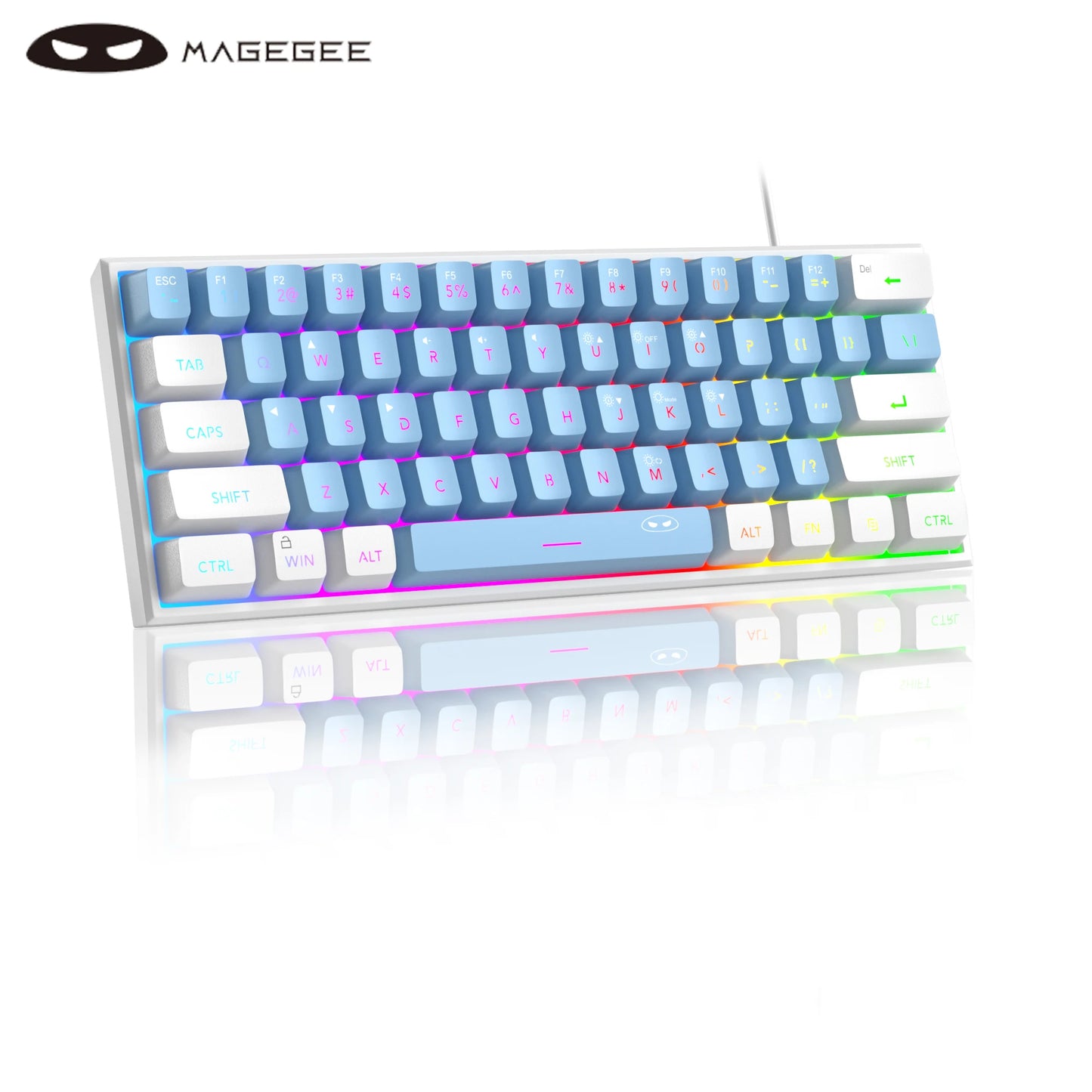 MageGee Mini 60% RGB Gamingtangentbord