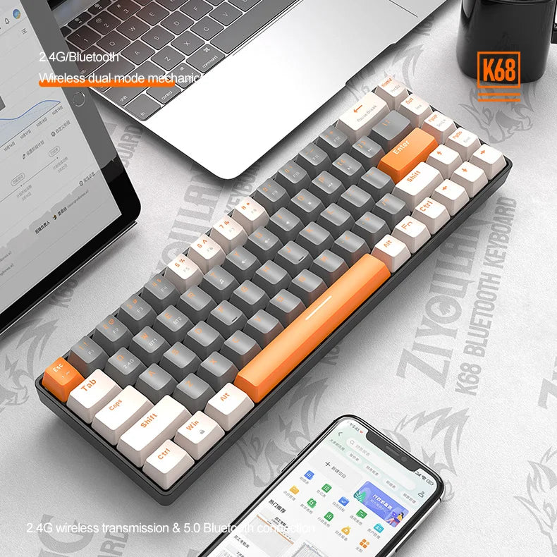GhostGG Trådlöst Mekaniskt Tangentbord