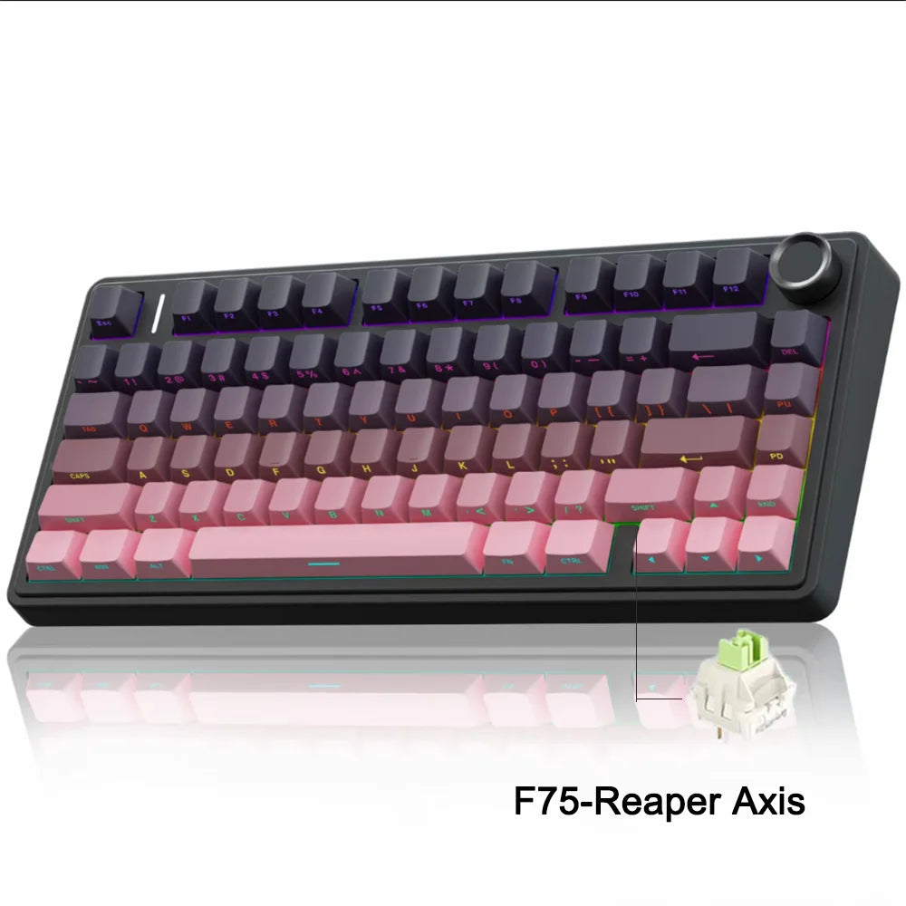 AULA F75 RGB Gaming Keyboard – Trådlös/Bluetooth