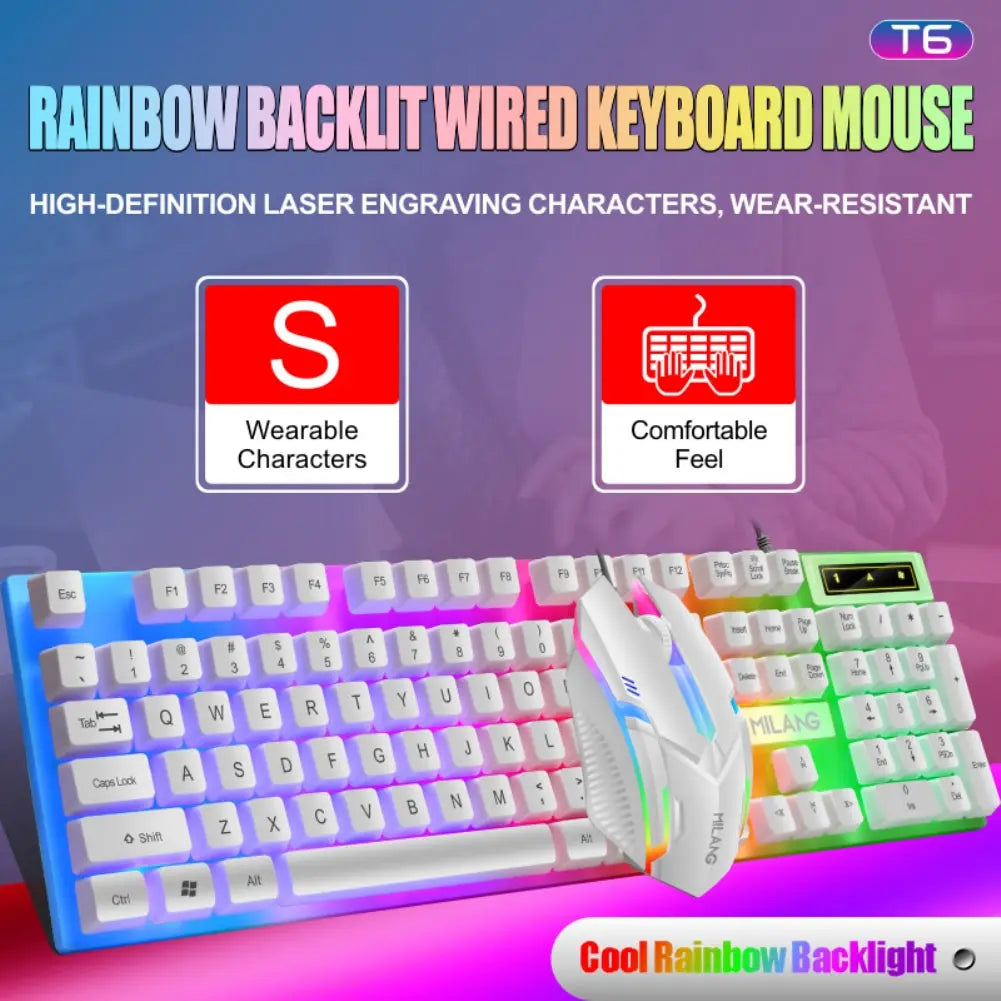 Pro RGB Tangentbord & Mus Set
