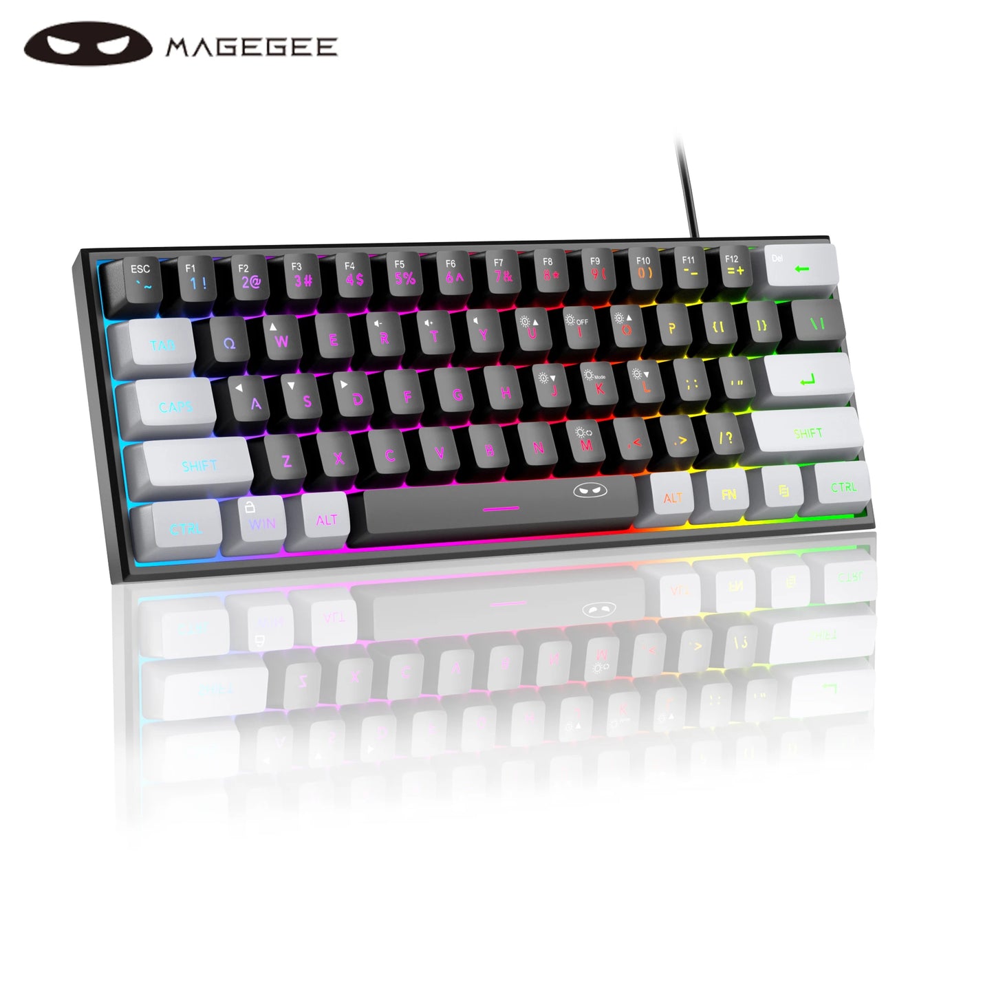 MageGee Mini 60% RGB Gamingtangentbord