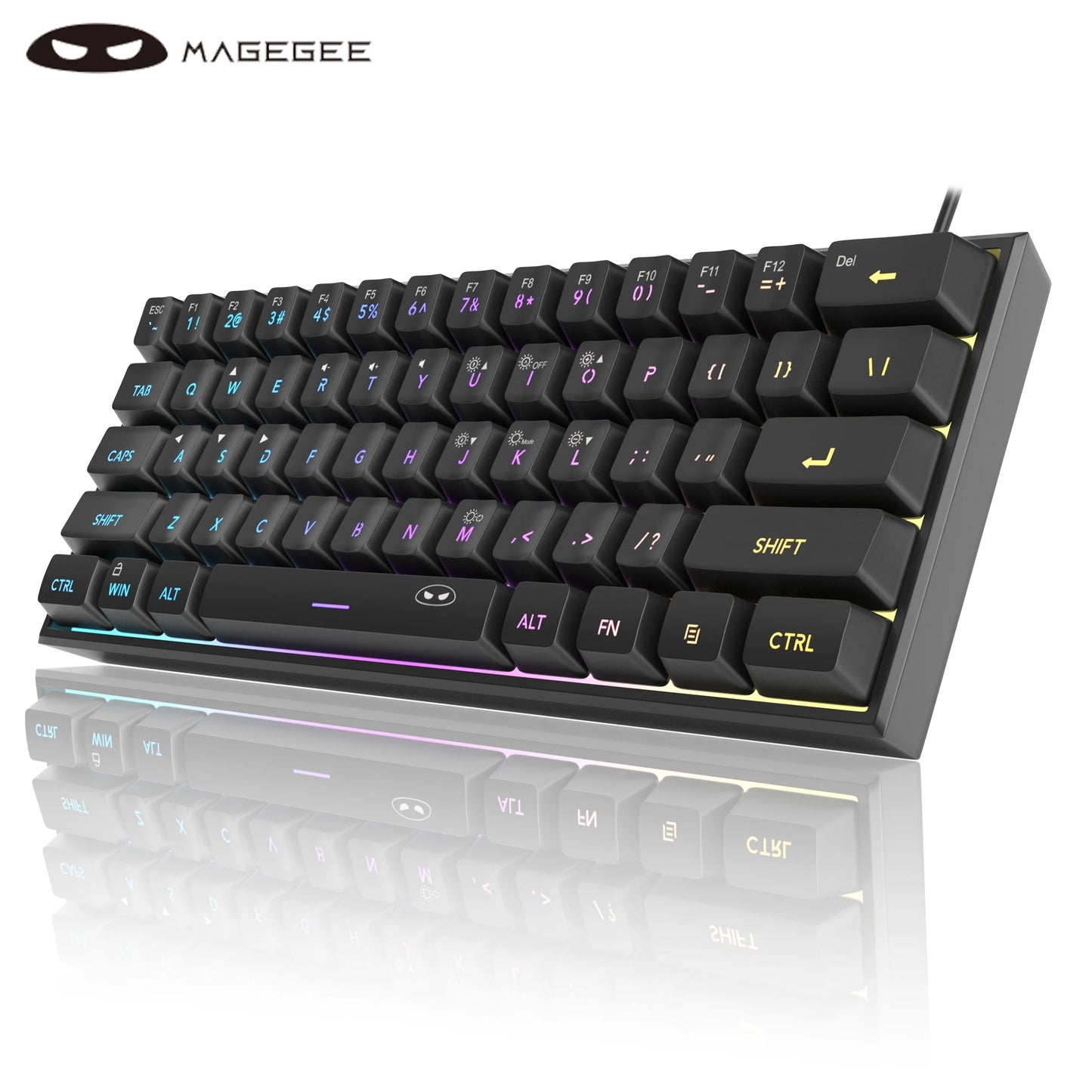 MageGee Mini 60% RGB Gamingtangentbord