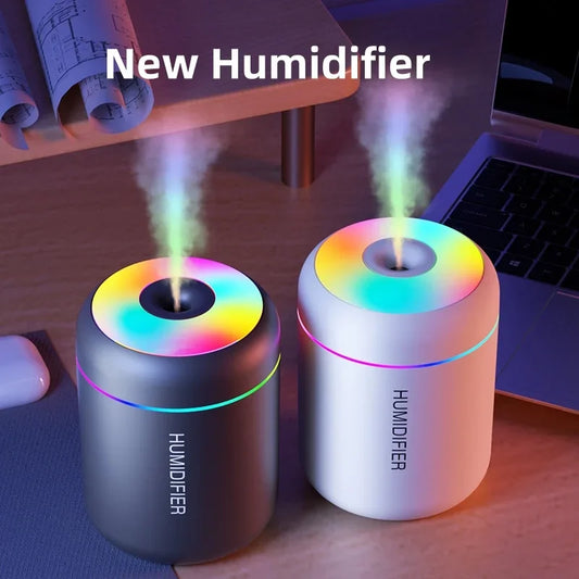 180ML Mini Luftfuktare – USB LED-ljus
