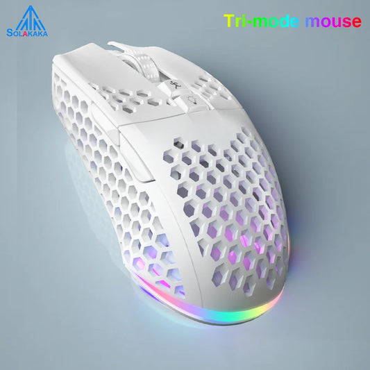 Solakaka UltraLight RGB Gaming Mus - Trådlös