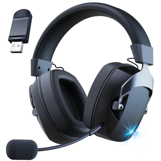 Rådlöst Gaming Headset | 3-i-1 Bluetooth, 2.4G & 3.5mm