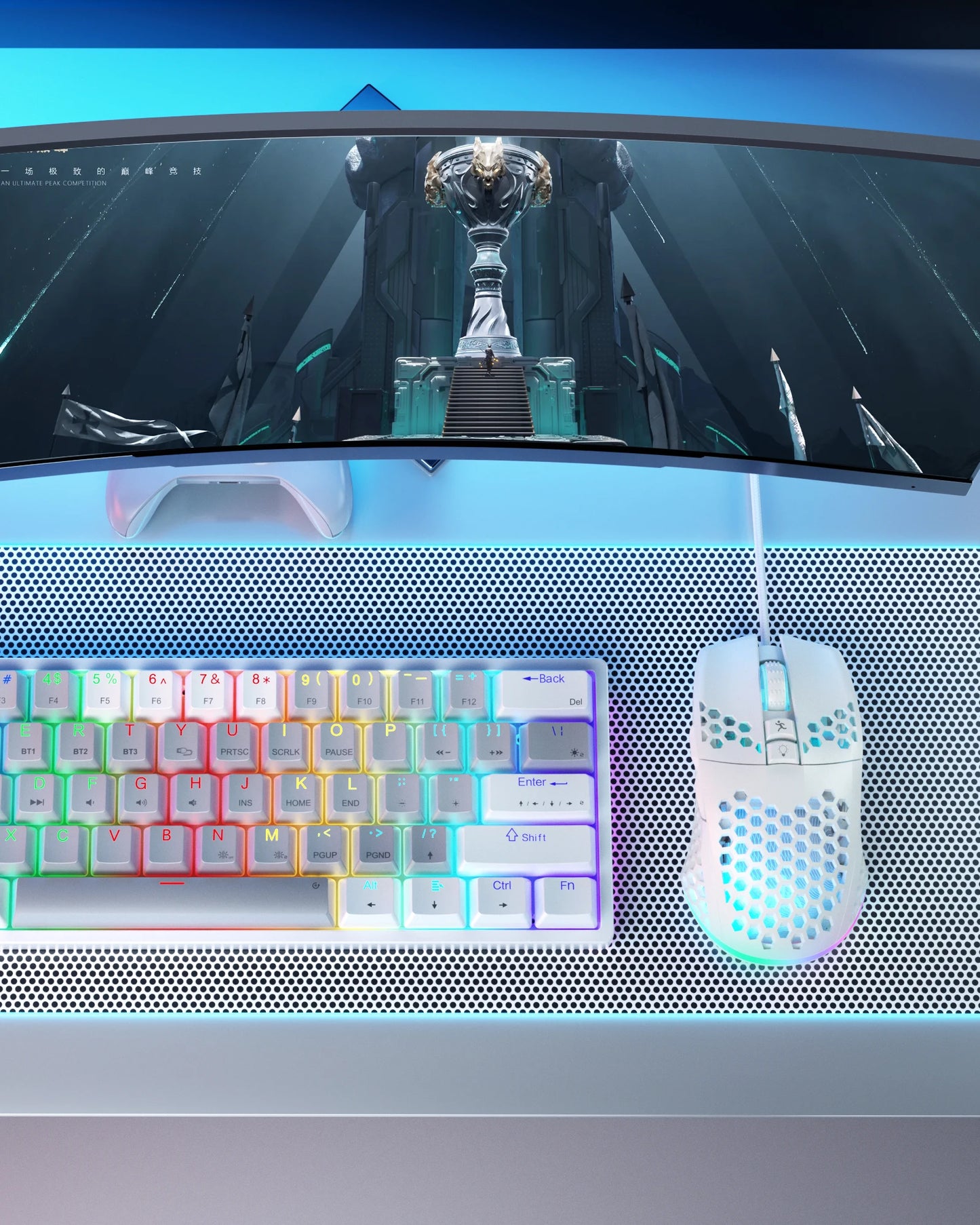 Solakaka UltraLight RGB Gaming Mus - Trådlös