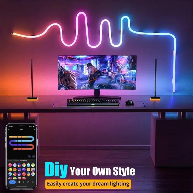 Dynamisk RGB Neon LED-list